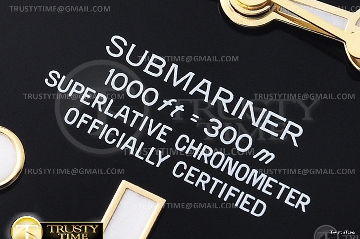 1202 Sophisticated Submariner 116613LN 904L YG SS Black ARF V3 A 1087